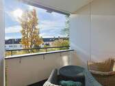 Schöner, überdachter Balkon - 2 Zimmer Etagenwohnung in Waldenbuch