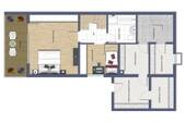 Grundriss Obergeschoss - 