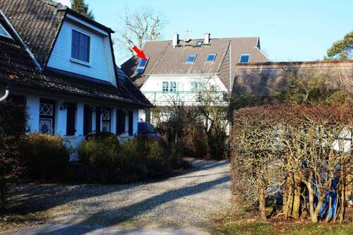 Blick-von-Chausseestraße - 2 Zimmer Etagenwohnung zum Kaufen in Born a. Darß