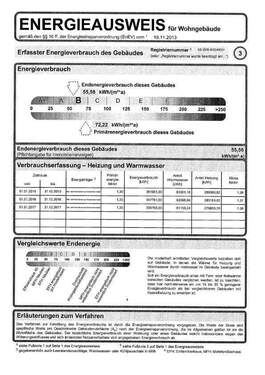 Energieausweis - 