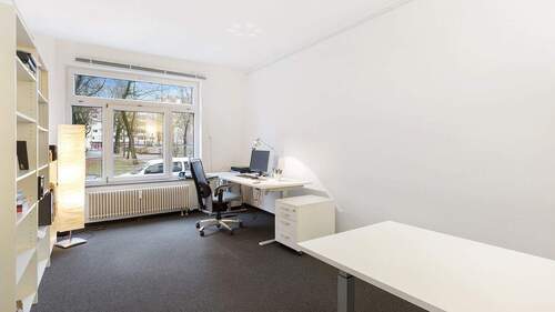 Büroraum 1 - 19 qm Büro am Johannisplatz in München - flexibel, möbliert, zentral