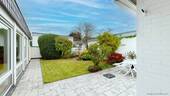 Gartenansicht mit Terrasse - Provisionsfrei für Käufer: Einfamilienhaus mit Garage für Paare & Familien in Hamm-Westtünen