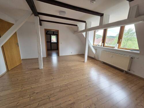 Wohnzimmer - 2 Zimmer Etagenwohnung zur Miete in Gerstungen