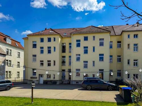 Gartenansicht - 1 Zimmer Mehrfamilienhaus, Wohnhaus in Bischofswerda