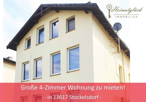 SB Str - Große 4-Zimmer Wohnung zur Miete - in 23617 Stockelsdorf -