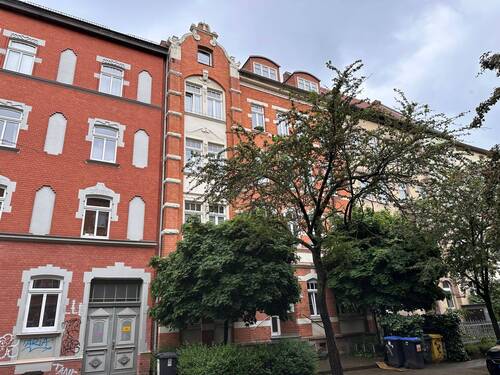 Straßenseite - 2 Zimmer Etagenwohnung in Erfurt