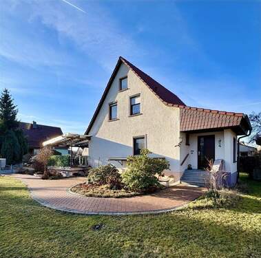 Gartenansicht - 5 Zimmer Einfamilienhaus in Rothenburg