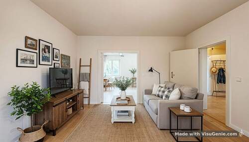 Wohnzimmer visualisiert - 