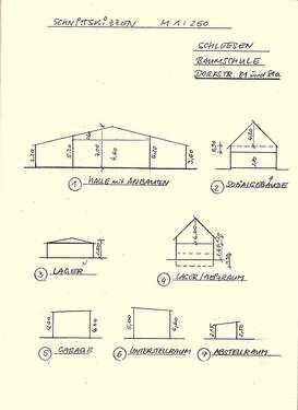 Schnittskizzen - 