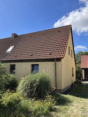 Haus Front - 3 Zimmer Doppelhaushälfte in Lutherstadt Wittenberg