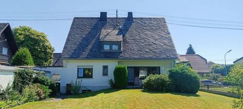Gartenansicht - 5 Zimmer Einfamilienhaus zum Kaufen in Moschheim