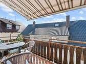 Südwest-Balkon im Dachgeschoss - 