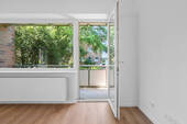 Aussicht Balkon - 2 Zimmer Etagenwohnung in Ahrensburg