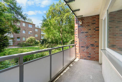 Balkon - Etagenwohnung mit 58,00 m&sup2; in Ahrensburg zum Kaufen