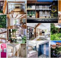 Zwei Fachwerkjuwelen mit Geschichte und Gartenidylle - mitten im UNESCO-Welterbe Quedlinburg