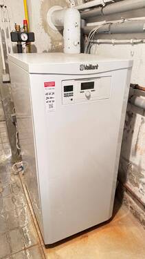 neue Brennwert Therme Gas - 