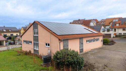 Ansicht Südwest 2 - Gewerbeobjekt (Büro, Produktion, Verkauf) in Mainbernheim