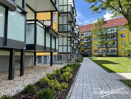 Titelbild - Gemütliche 2-Raumwohnung mit Wohnküche und großem Balkon