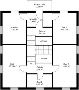Obergeschoss - 