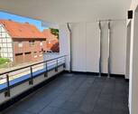 Blick auf den Balkon - 