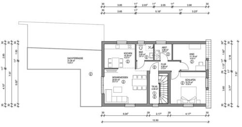Oberwohnung - 