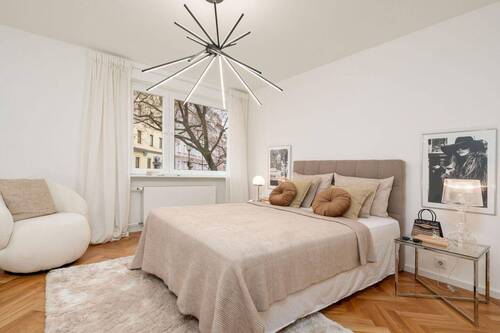 Schlafzimmer - Etagenwohnung mit 54,00 m&sup2; in München zum Kaufen