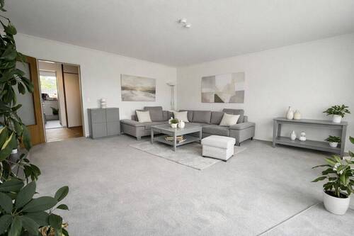 Wohnzimmer KI optimiert - 