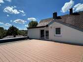 35 m² große Dachterrasse - 