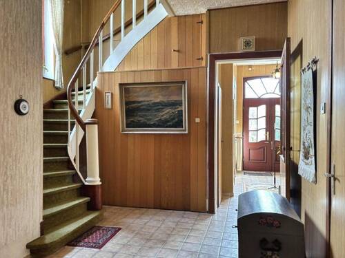herrschaftliche Holztreppe - 