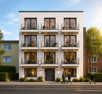 Außenvisualisierung - Projektgrundstück für 12 Mikroapartments