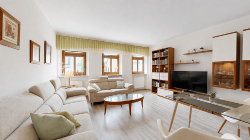 Wohnzimmer - 3 Zimmer Reihenmittelhaus zum Kaufen in Borna