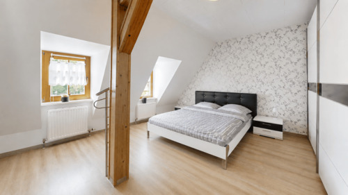 Schlafzimmer - Reihenmittelhaus mit 105,00 m&sup2; in Borna zum Kaufen