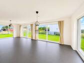 Wohnzimmer - 5 Zimmer Mehrfamilienhaus, Wohnhaus zum Kaufen in Messenkamp