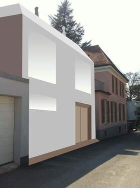 Anbau Animation - Reihenendhaus mit 230,00 m&sup2; in München zum Kaufen