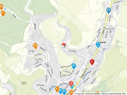 Geolyzer Kartenausschnitt - 