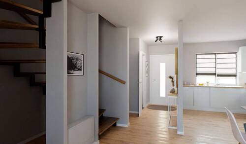 Der Flur im Erdgeschoss - 4 Zimmer Doppelhaushälfte zum Kaufen in Bergkamen