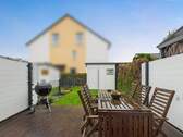 Garten/Terrasse mit Gartenhaus - 