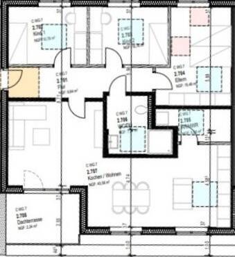 Bild 4 - Etagenwohnung mit 105,00 m&sup2; in Lotte zur Miete