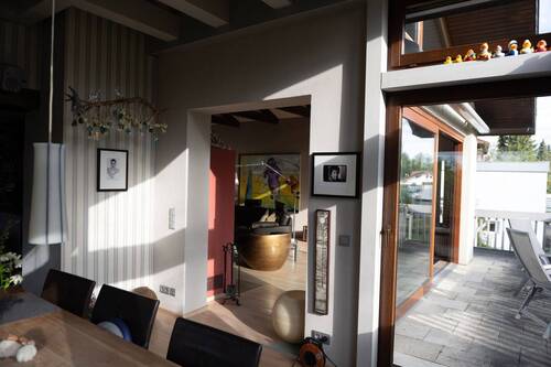 Esszimmer mit Balkon - 