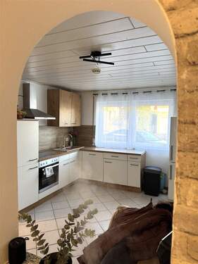 Blick in die Küche - 