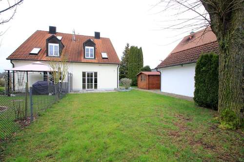 Garten - 4 Zimmer Doppelhaushälfte zum Kaufen in Münsterhausen