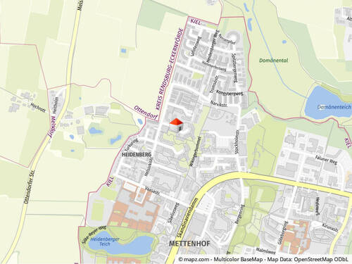 Objektlage - 3 Zimmer Etagenwohnung zur Miete in Kiel