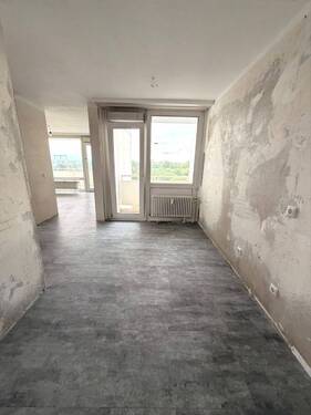 Ansicht aus Küche - 3 Zimmer Etagenwohnung in Köln