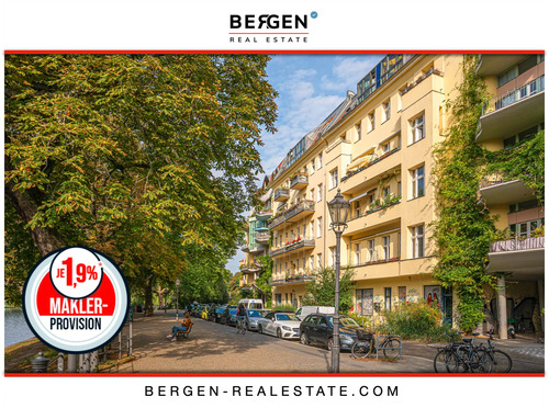 Portal - Gepflegtes Altbaujuwel mit Balkon zum Landwehrkanal in Berlin Kreuzberg
