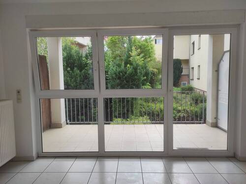 Loggia überdacht - Etagenwohnung mit 82,00 m&sup2; in Bad Vilbel zum Kaufen