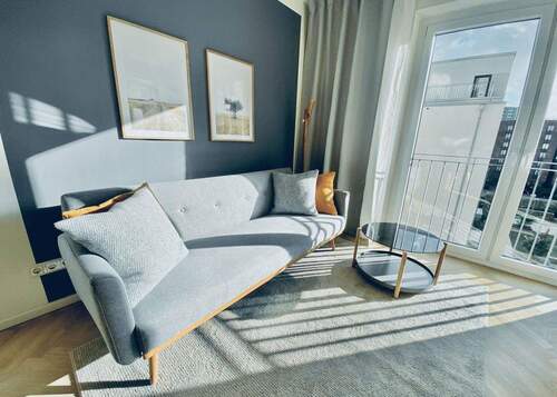 Wohnzimmer - 2 Zimmer Etagenwohnung zur Miete in Hamburg