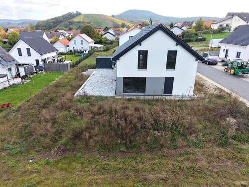 Seitenansicht außen - 5 Zimmer Einfamilienhaus zum Kaufen in Michelau