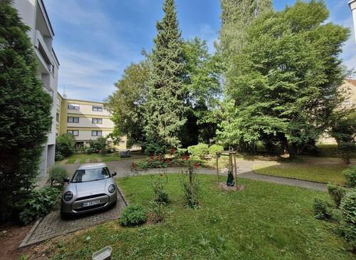 Gartenseite, parkähnlicher Innenhof, # Neu - 