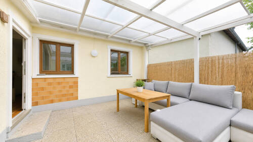 Überdachte Terrasse - visualisiert - 