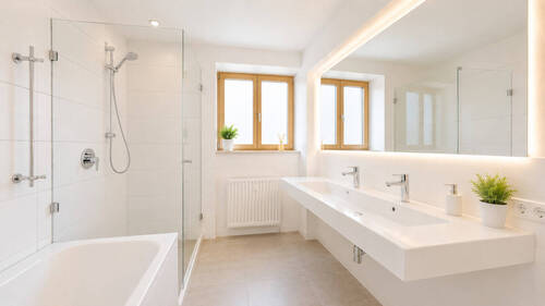 Badezimmer - visualisiert - 